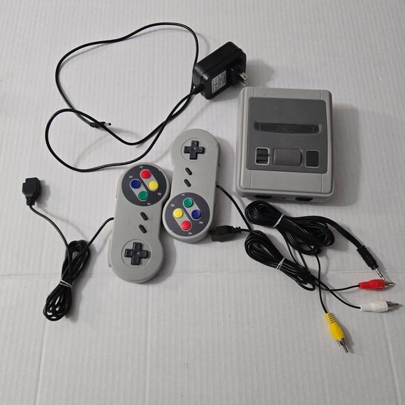 Nintendo Other - Nintendo Gray Console with Dual Controllers